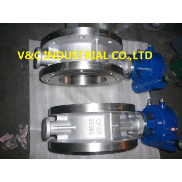 Stainless Steel Butterfly Valve with Flange End